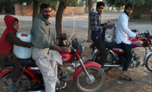 People Collecting Water